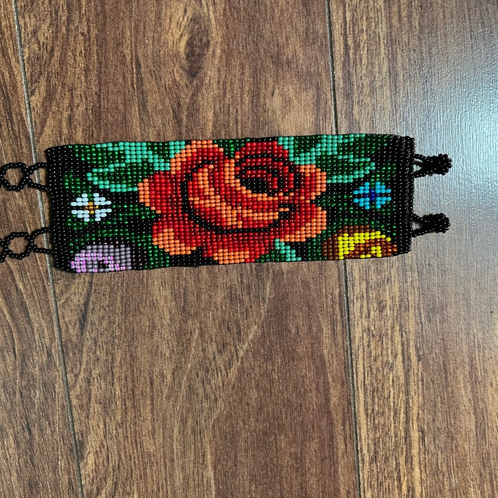 Mexican beaded necklace